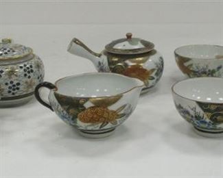 Japanese porcelain small teasets