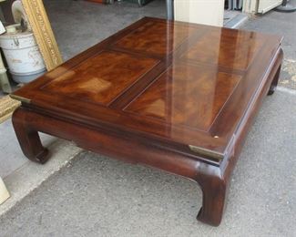 Henredon with brass accents