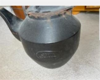cast iron wood stove kettle