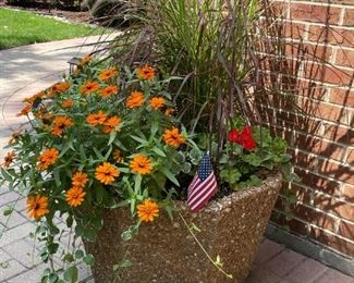 Pair of Large Garden Planters