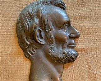Abraham Lincoln Silhouette (metal)