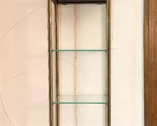 Metal Curio / Etegere / Wall Display Shelf