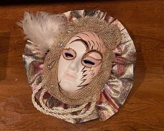 Ceramic Mask Wall Hanging