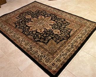 Area Rug (Brown, Black)
