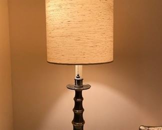 Tall Vintage Metal Table Lamp (there are 2 of these available)