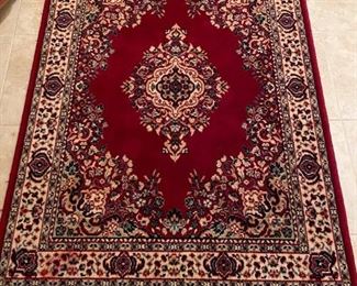 Small Area Rug (Red)