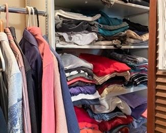 Lots of Men's Clothing!