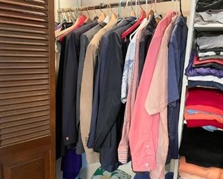 Lots of Men's Clothing!