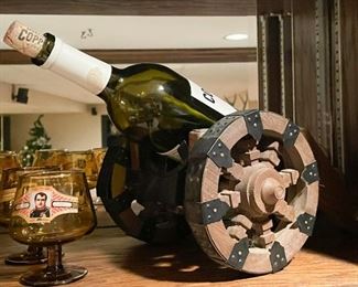 Cannon Wine Bottle Holder