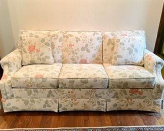 Floral 3-Seat Sofa