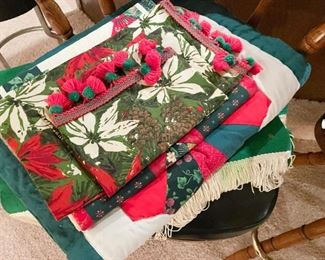 Christmas Table Linens