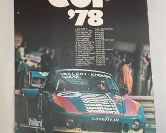 Porsche Cup 1978 Poster