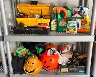 Tools, Garden Items, Halloween Decor