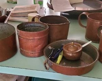 Some of the copper selections at this sale