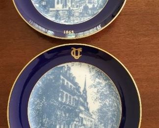 Mottahedeh for Shreve Crump and Low. Boston Union Club plates. 1863 Commerative