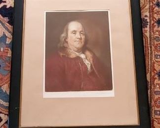 Ben Franklin print