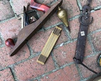 Plumbob Antique - plane -antique iron lock?