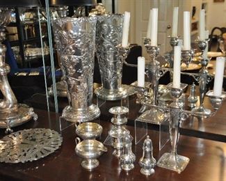 Vintage and Antique Sterling and Silver-plate Items Available