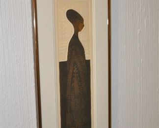 "Reflection", Signed, 1993  178/250.  8 1/4" x 20 1/4"