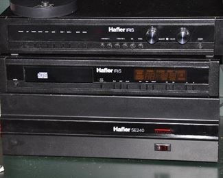 Up Close View of the Haffler Iris Stereo Equipment Available