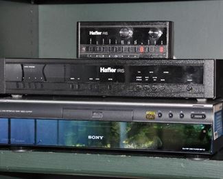 More Hafler Stereo Equipment and Sony Blue Ray Player BDP-S1 Available