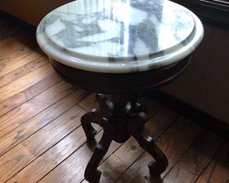 MARBLE SIDE TABLE