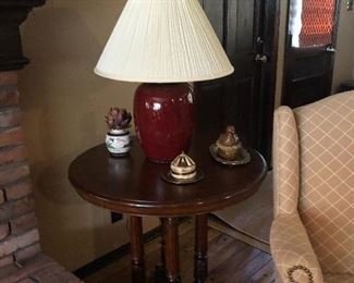 END TABLE AND LAMP