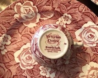 VICORIAN CHINTZ  BURLEIGH ENGLAND