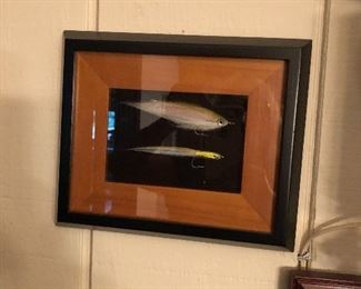 8 BY 6 IN FRAMED LURES