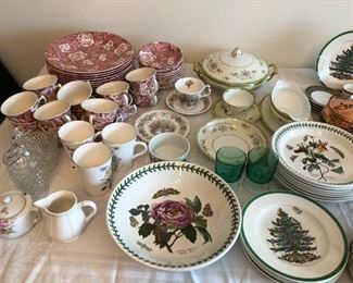 SPODE, CHINTZ AND PORTMEIRION BOTANIC GARDEN
