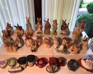 BUNNYKINS, LIMOGES, ROYAL ALBERTS
