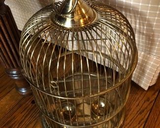 BRASS BIRDCAGE