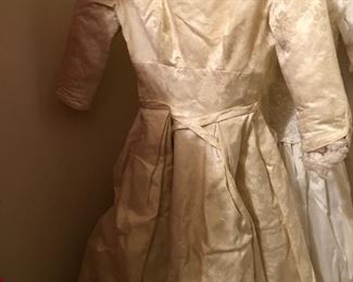 WEDDING GOWN AND VEIL