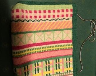NEEDLEPOINT PURSE