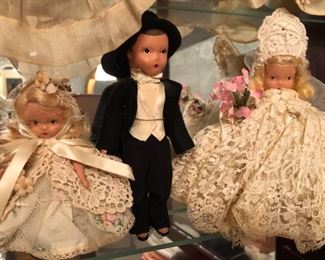 BRIDE AND GROOM DOLLS