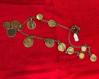 YVES SAINT LAURENT CHAIN BELT