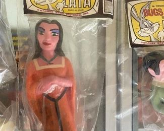Vintage Latex Lily Munster Figure (Made in Spain)