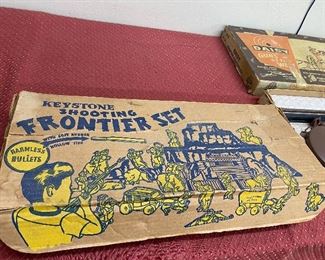 Old Keystone Shooting  Frontier Set in Box