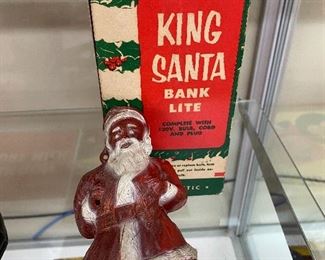 Old King Santa Bank Lite with Box