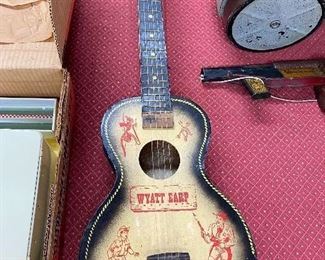 Wyatt Earp Toy Guitar