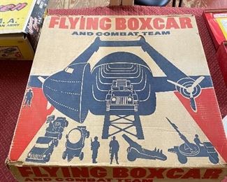 Flying Boxcar and Combat Team in Original Box