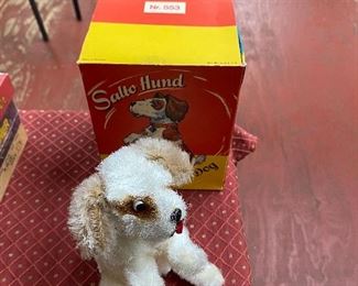 Wind-up German Made Dog Toy with Box