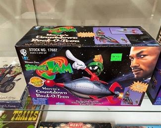 Vintage Space Jam Marvin's Countdown Rock-O-Tron