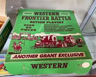 Western Frontier Battle Action Playset