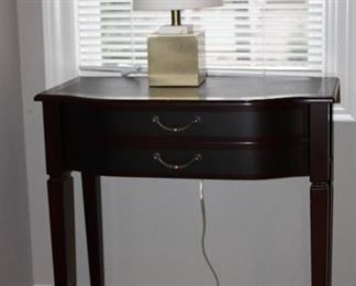 ACCENT TABLE, LAMP