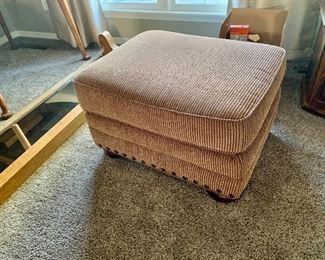 Corded sofa, chair, and ottoman 