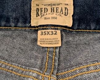 Redhead jeans size 35 x 32