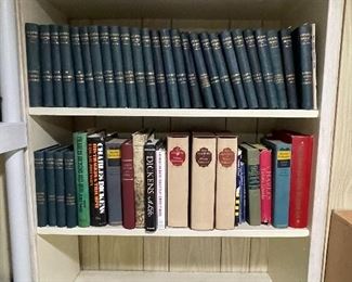30 vol. Works by Dickens,   Set William Shakespeare, and more 