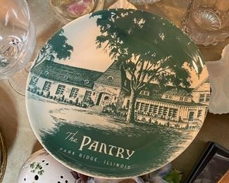 Collector plate from the Pantry in Park Ridge