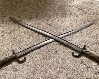 French cheesepot  bayonets 